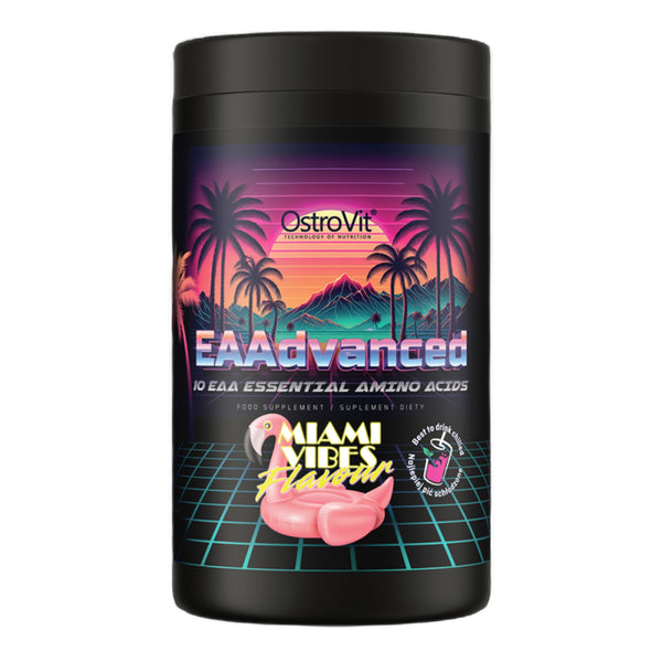 Aminoacizi Pudra, OstroVit, Eaadvanced, 540g Miami Vibes Flavour - gym-stack.ro