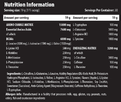 Aminoacizi - Scitec Nutrition Amino Charge 570g - gym-stack.ro