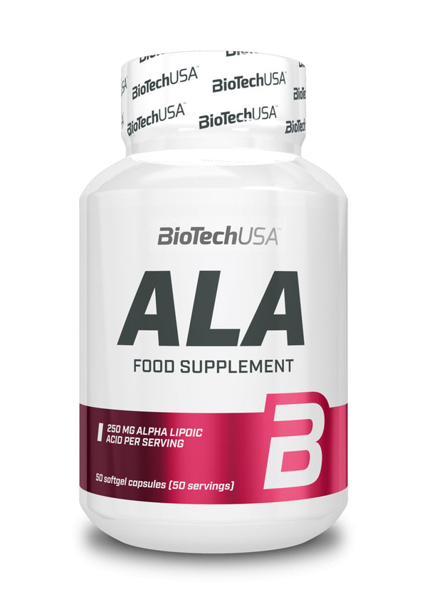 Antioxidant ALA BiotechUSA 50 softgels - gym-stack.ro