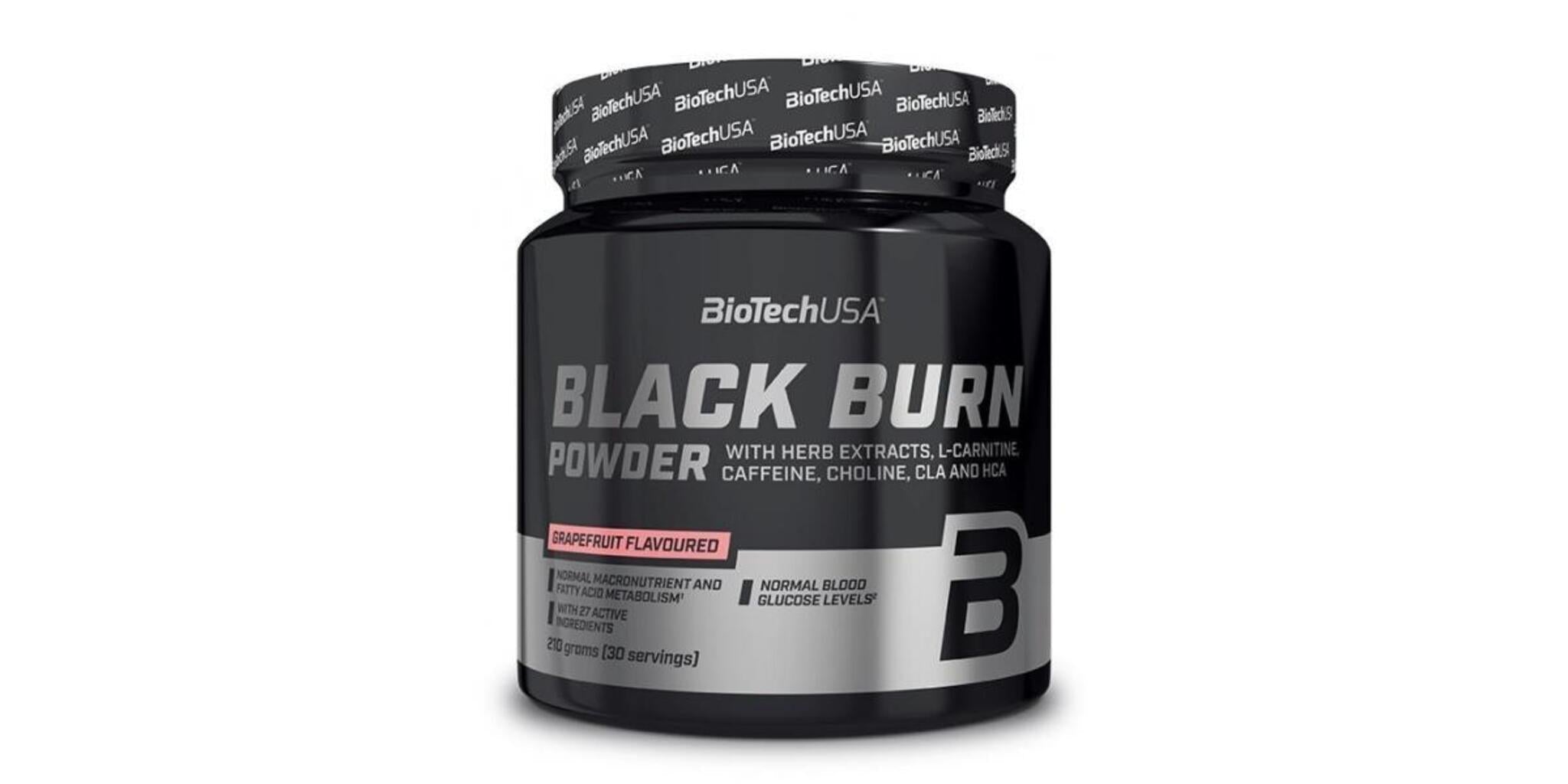 Black Friday - Reduceri Arzator de grasimi - BioTechUSA Black Burn Powder 210g Promotie