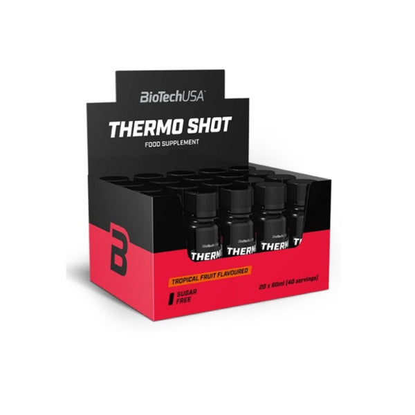 Arzator de grasimi BioTechUSA Thermo Shot 20x60ml - gym-stack.ro