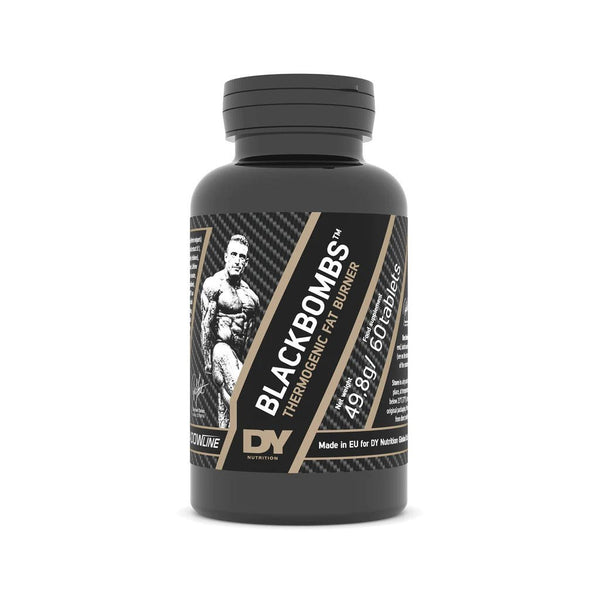 Arzator de grasimi, DY Nutrition Black Bombs, 60 Tablets - gym-stack.ro
