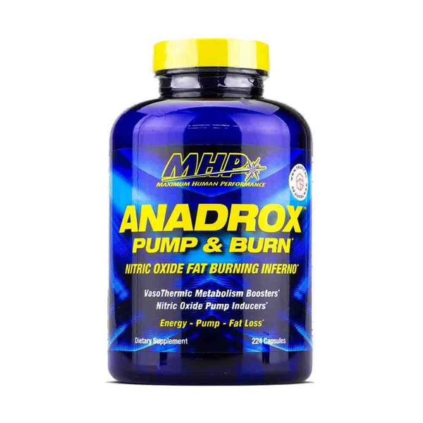 Arzator De Grasimi, MHP Anadrox Pump & Burn, 224caps - gym-stack.ro