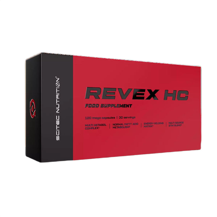 Arzator grasimi, Scitec Nutrition, Revex HC, 120caps - gym-stack.ro