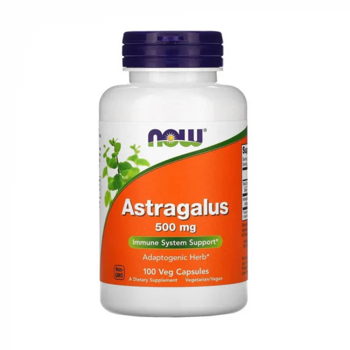 Astragalus, Now Foods, Astragalus 500mg, 100capsule - gym-stack.ro