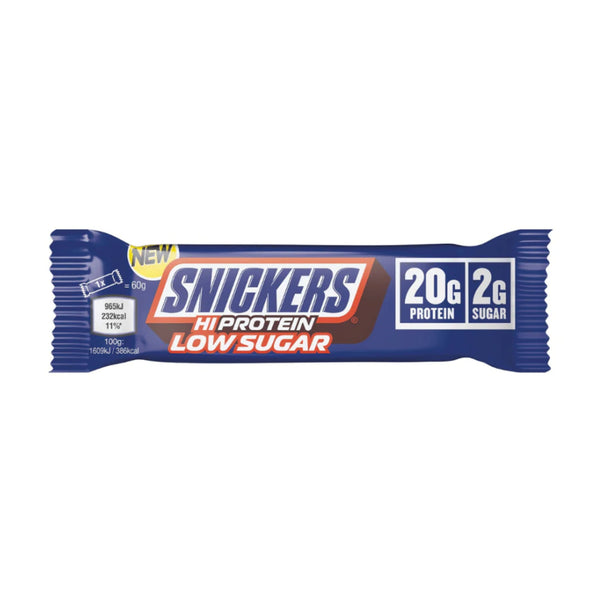 Baton Proteic, Snickers Hi Protein Low Sugar, 57g - gym-stack.ro