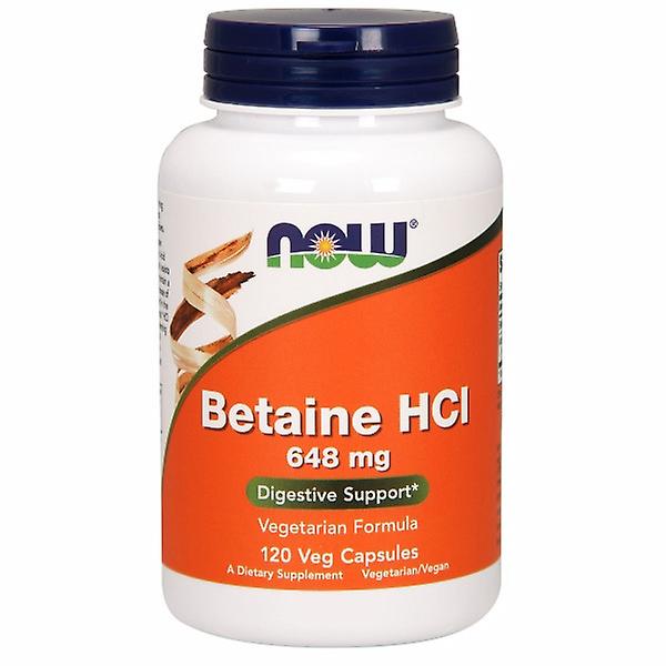 Black Friday - Reduceri Betaina, Now Foods, Betaine HCI, 120 capsule EXP: 12/2024 Promotie