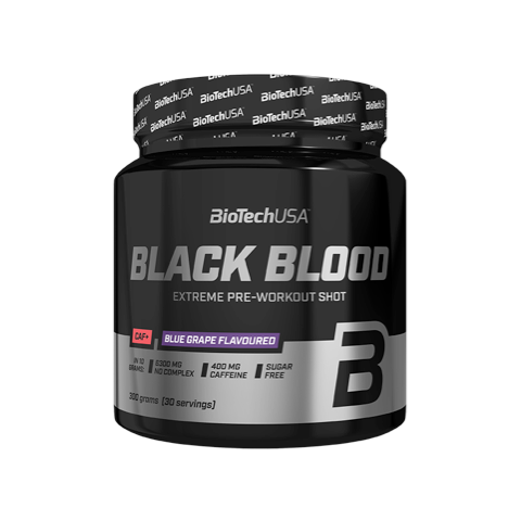 Pre-Workout, BioTechUSA, Black Blood CAF+, 300g