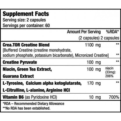 BioTechUSA CreaTor 120caps - gym-stack.ro