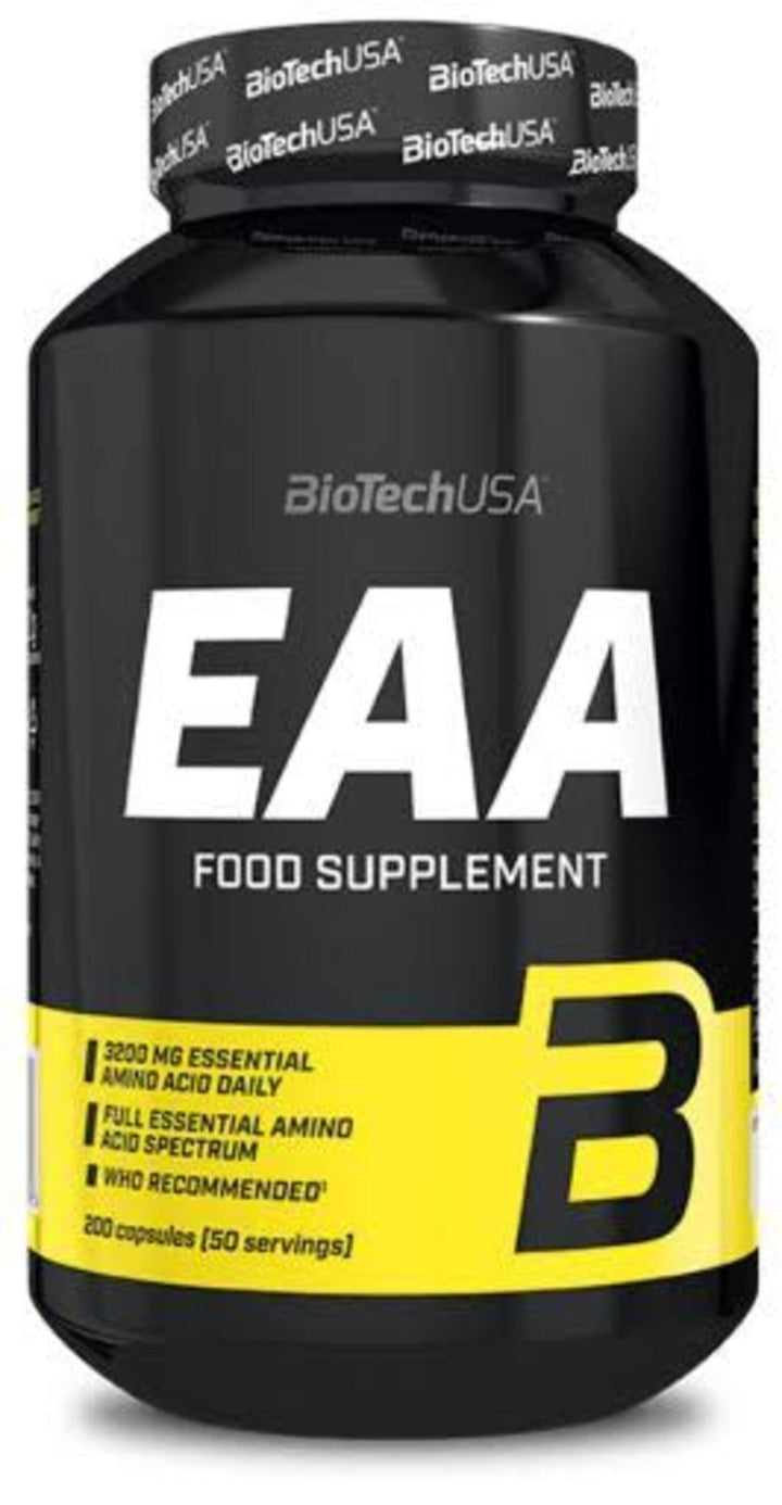 BiotechUSA EAA, aminoacizi esentiali, 200 capsule - gym-stack.ro