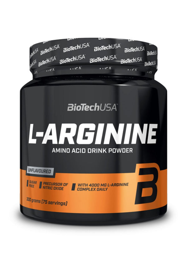 BiotechUSA L - Arginine pudra, 300 g, fara aroma - gym-stack.ro