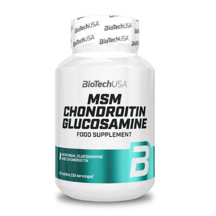 BiotechUSA MSM Chondroitin Glucosamine, 60 capsule - gym-stack.ro