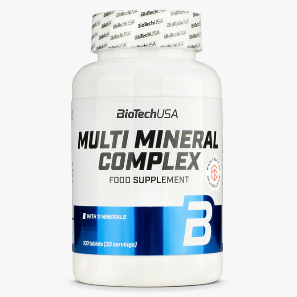 BioTechUSA Multi Mineral Complex 100 tablets - gym-stack.ro