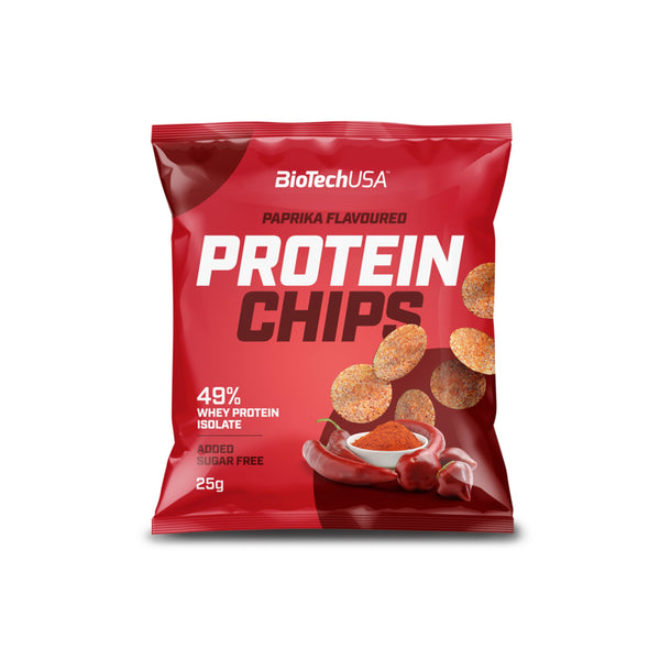 BioTechUSA Protein Chips 25g 49% Whey Protein Isolate - gym-stack.ro