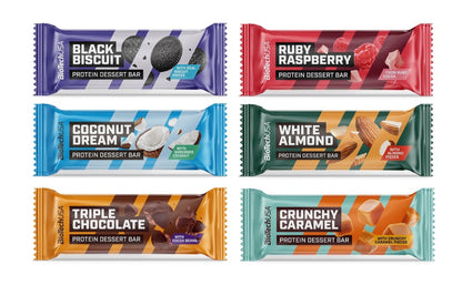 Baton Proteic, BioTechUSA, Protein Dessert Bar, 50g