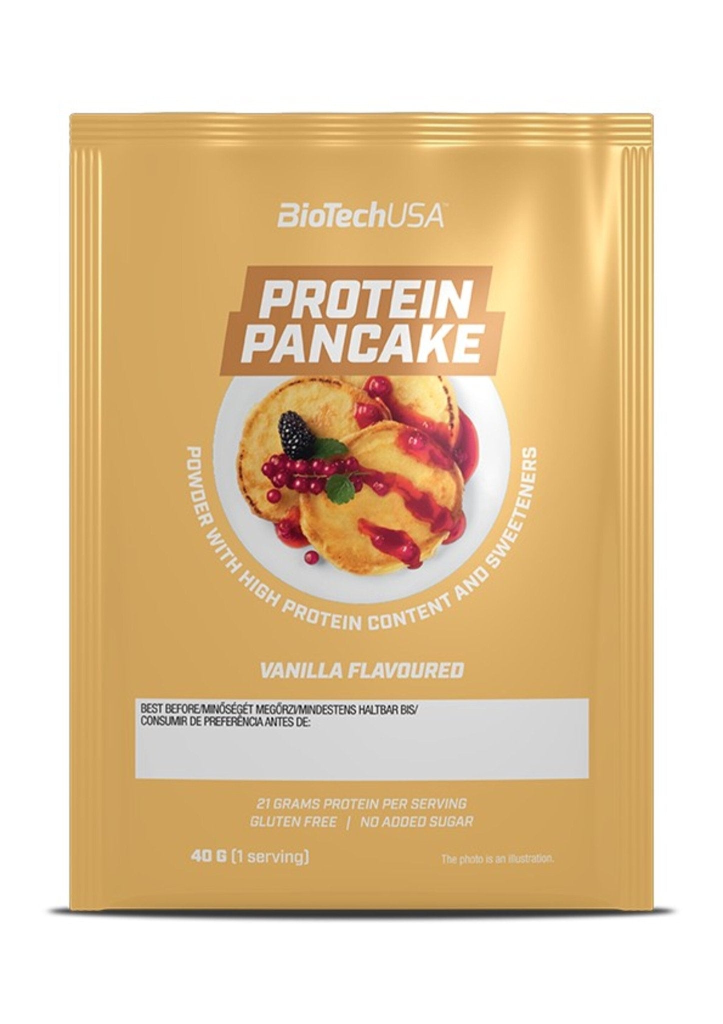 Black Friday - Reduceri Premix de Clatite Proteice, BioTechUSA, Protein Pancake, 40g Promotie