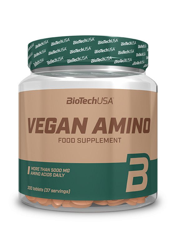 BiotechUSA Vegan Amino, 300 tablete - gym-stack.ro