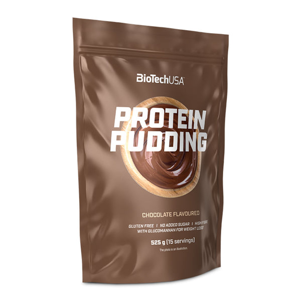 Budinca proteica , BiotechUsa Protein Pudding 525g - gym-stack.ro
