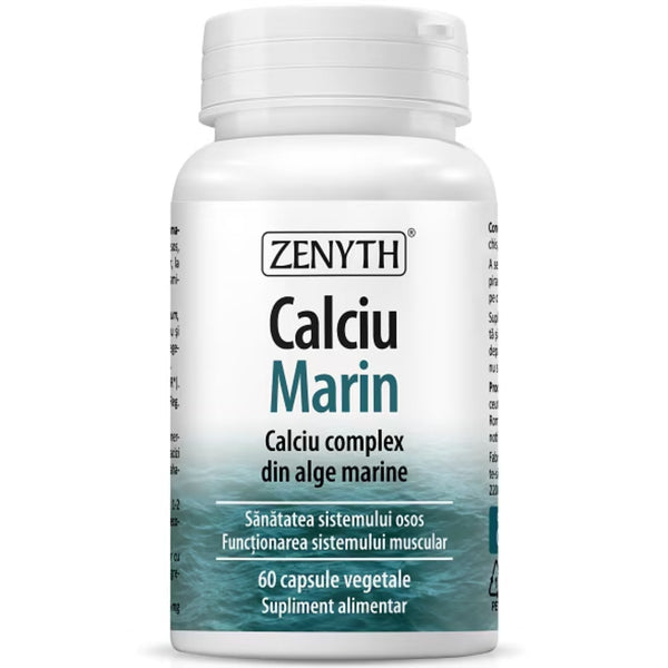 Calciu Marin, Zenyth, Calciu Marin, 60 caps - gym-stack.ro