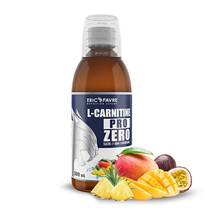 Carnitina lichida , Eric Favre L-carnitine Pro Zero 500ml (25 serv) - gym-stack.ro