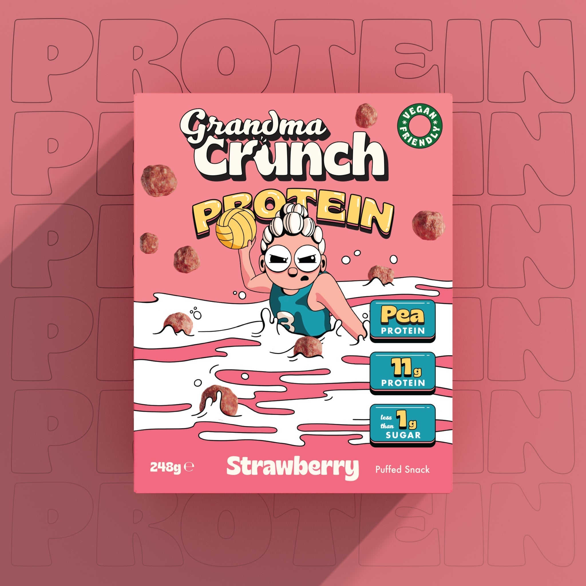 Cereale proteice , Grandma Crunch Protein 248g