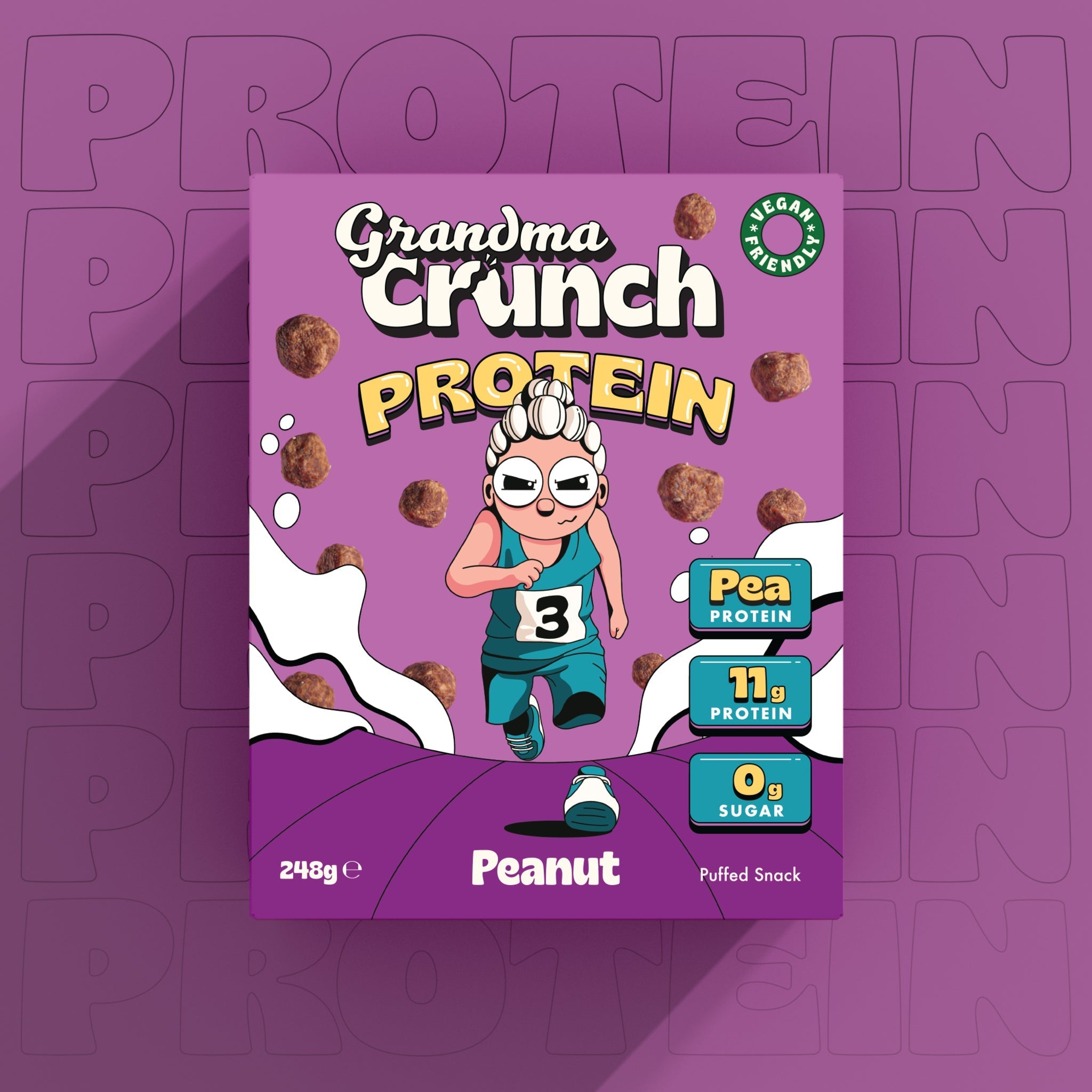 Cereale proteice , Grandma Crunch Protein 248g