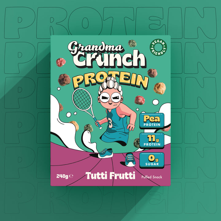 Cereale proteice , Grandma Crunch Protein 248g - gym-stack.ro