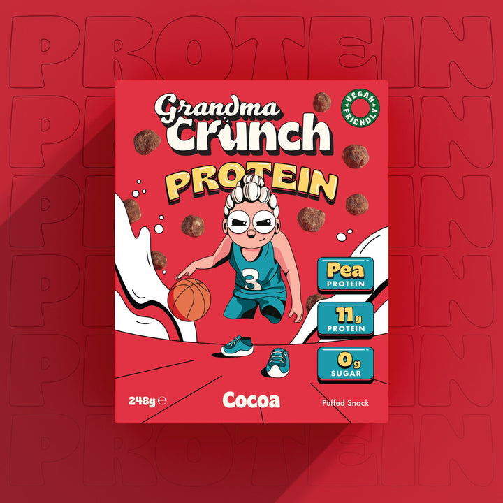Cereale proteice , Grandma Crunch Protein 248g - gym-stack.ro