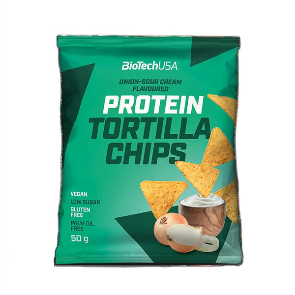 Chipsuri Tortilla Proteice, BioTechUSA, Protein Tortilla Chips, 50g - gym-stack.ro