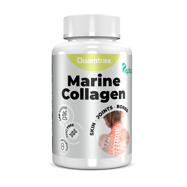 Colagen Marin, Quamtrax, Marine Collagen, 120 Tablete - gym-stack.ro