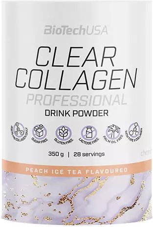 Colagen pudra, BiotechUSA, Clear Collagen, 350g - gym-stack.ro