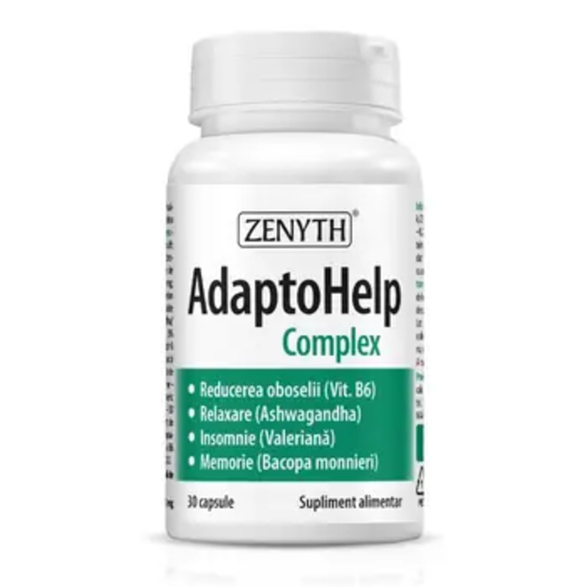 Black Friday - Reduceri Complex Adaptogen, Zenyth, AdaptoHelp, 30caps Promotie