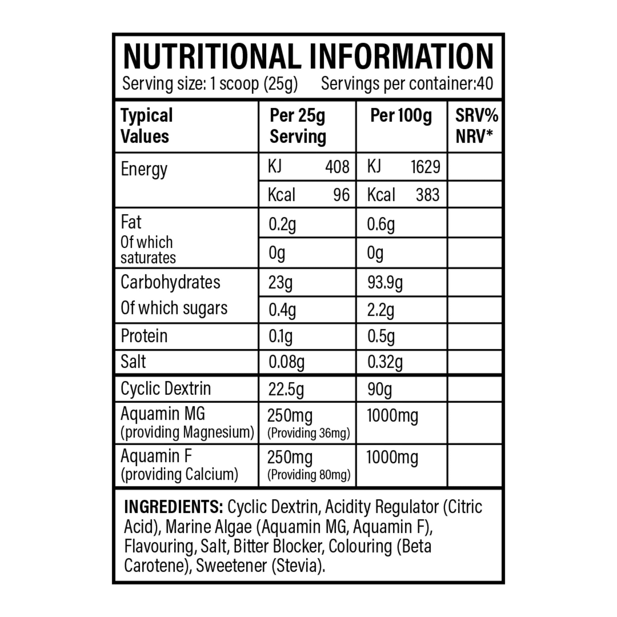 Complex Carbohidrati, Trained by JP, Performance Fuel, tbJP, 1000g