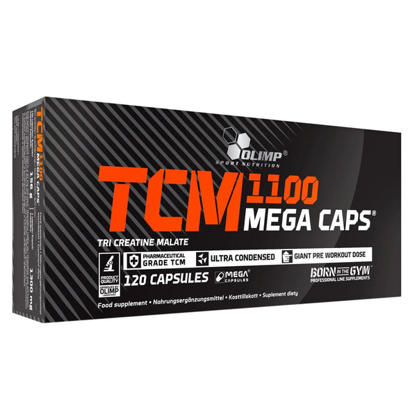 Complex creatina capsule, Olimp Sport Nutrition TCM 1100 Mega caps 120 caps - gym-stack.ro