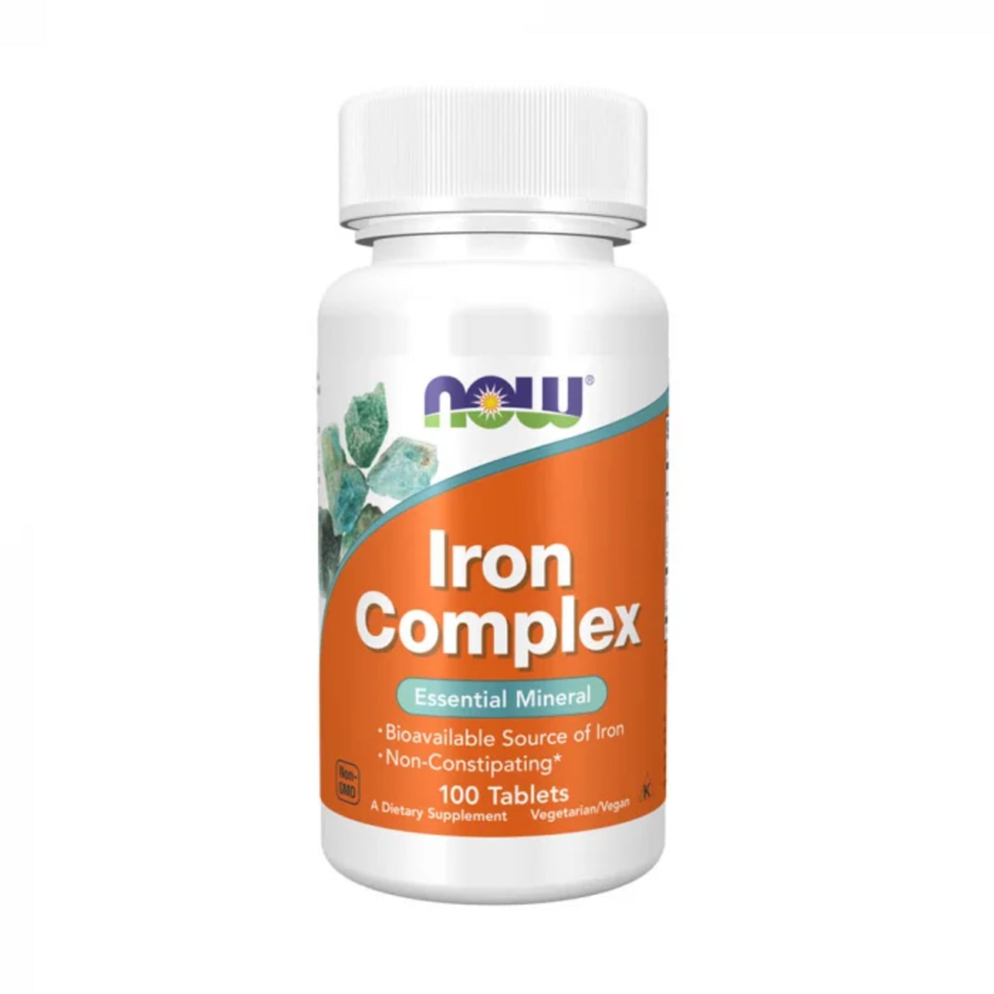 Complex De Fier, Now Foods, Iron Complex, 100 tablete