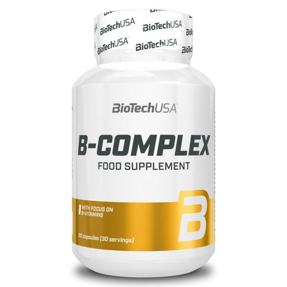 Complex vitamina B - BioTechUSA B Complex 60tabs - gym-stack.ro