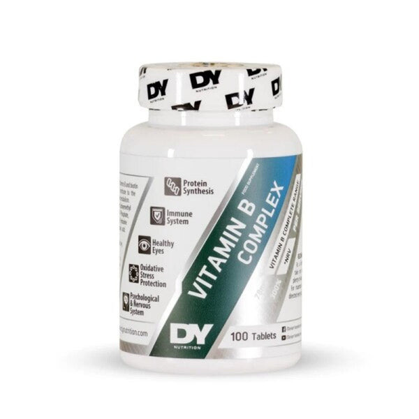 Complex Vitamina B, Dorian Yates, Vitamin B Complex, 100 Tablete - gym-stack.ro