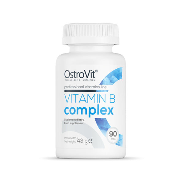 Complex Vitamina B, OstroVit, Vitamin B Complex, 90 Tablete - gym-stack.ro