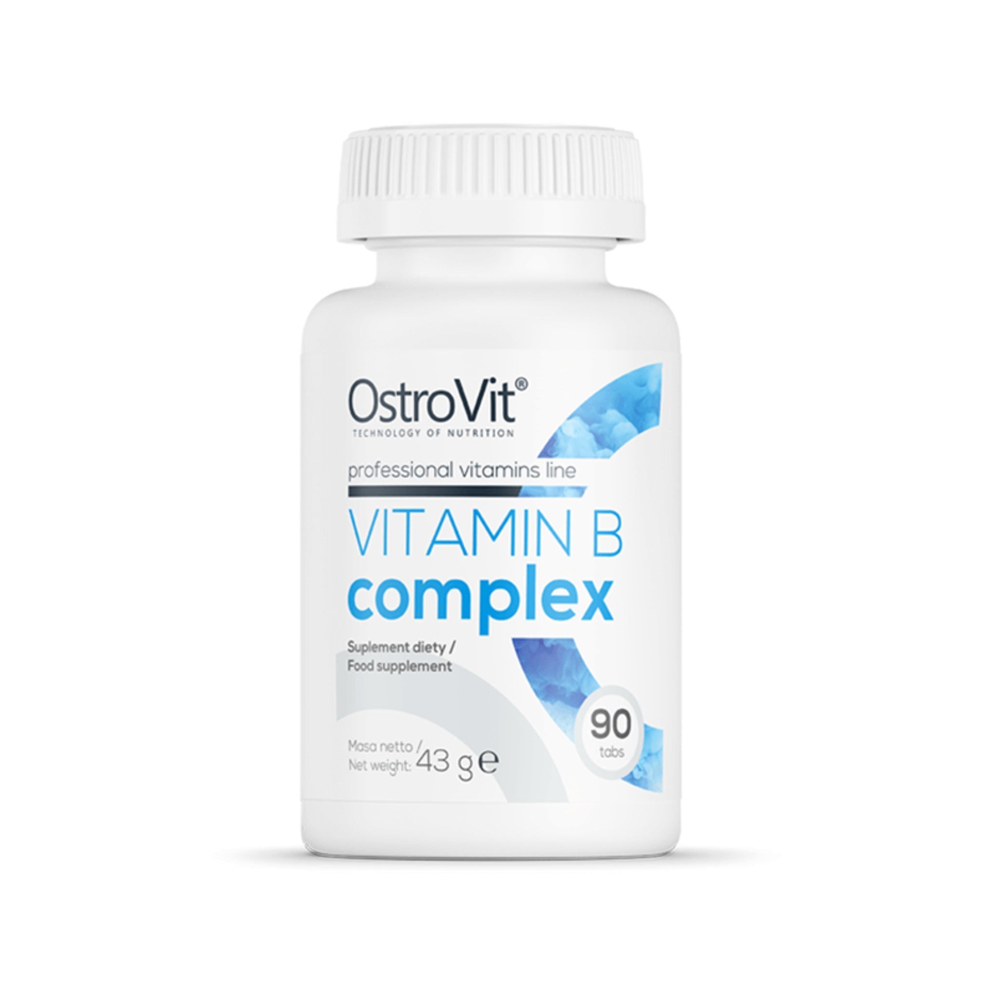 Black Friday - Reduceri Complex Vitamina B, OstroVit, Vitamin B Complex, 90 Tablete Promotie