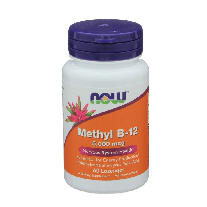 Complex vitamine NOW Foods Methyl B-12 5000 mcg 60 capsule - gym-stack.ro
