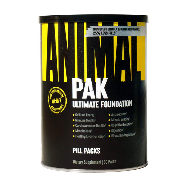 Complex vitamine si minerale Animal PAK 30 PACKS - gym-stack.ro