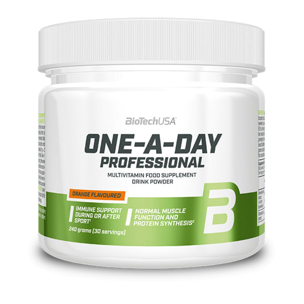 Complex vitamine si minerale BioTechUSA One A Day 240g - gym-stack.ro