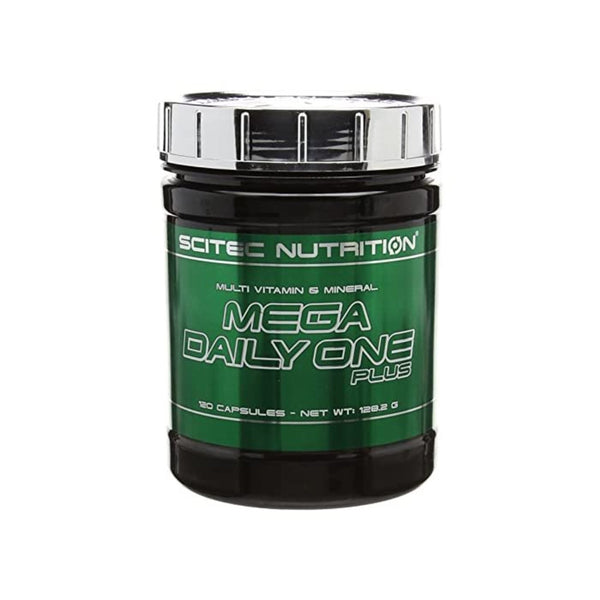 Complex vitamine si minerale - Scitec Nutrition Mega Daily One Plus 120 capsules - gym-stack.ro