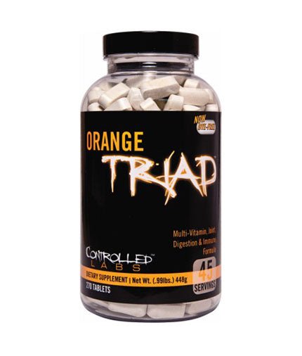 CONTROLLED LABS ORANGE TRIAD 270 Tablete - gym-stack.ro