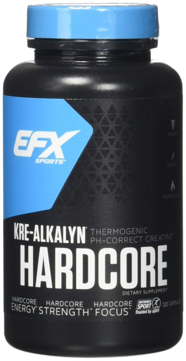 Creatina alcalina Efx Kre-Alkalyn Hardcore 120caps - gym-stack.ro