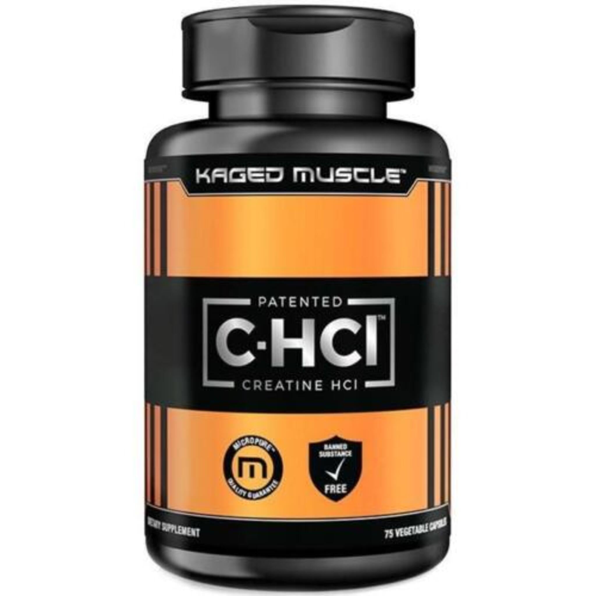 Black Friday - Reduceri Creatina Hidroclorida, Kaged Muscle C-HCI, 75 Vegcaps Promotie