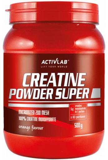 Creatina micronizata , Activlab Creatine Powder Super 500g - gym-stack.ro