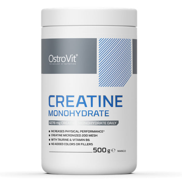 Creatina Monohidrata, OstroVit Creatine Monohydrate, 500 g - gym-stack.ro