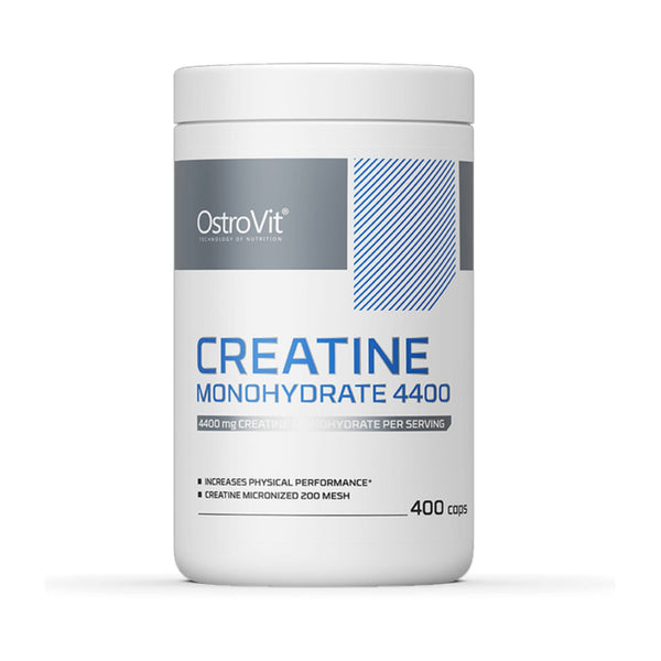 Creatina Pastile, OstroVit, Creatine Monohydrate 4400mg, 400tablete - gym-stack.ro