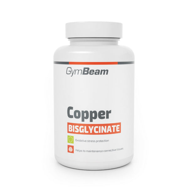 Cupru Bisglicinat, Gym Beam, Copper Bisglycinate, 120caps - gym-stack.ro